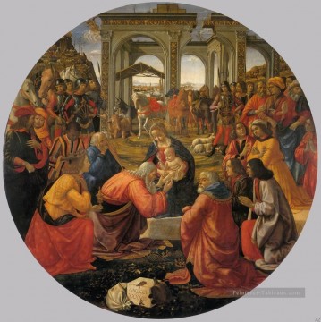 Adoration des mages 1487 Renaissance Florence Domenico Ghirlandaio Peinture à l'huile